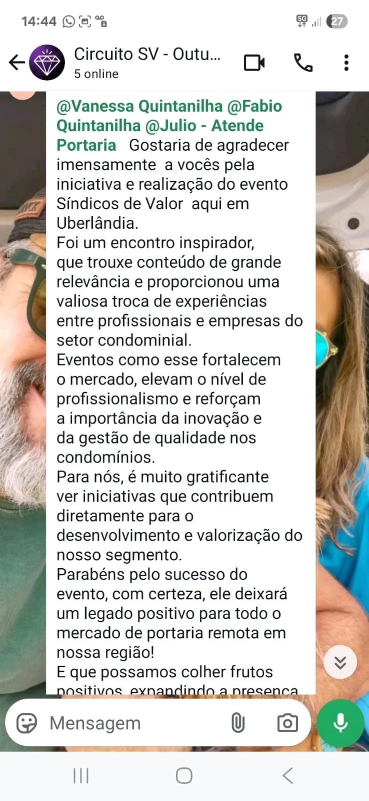 Depoimento Real