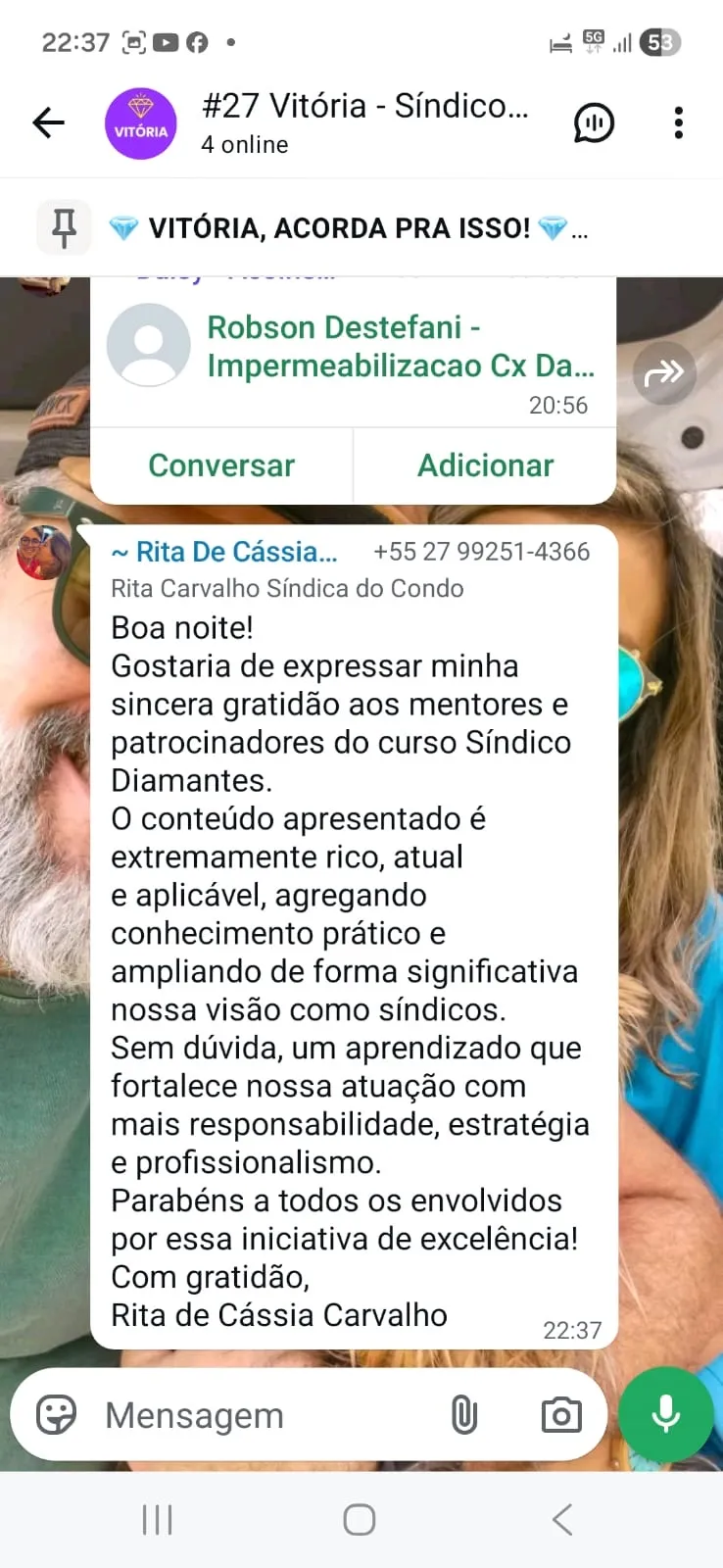 Depoimento Real